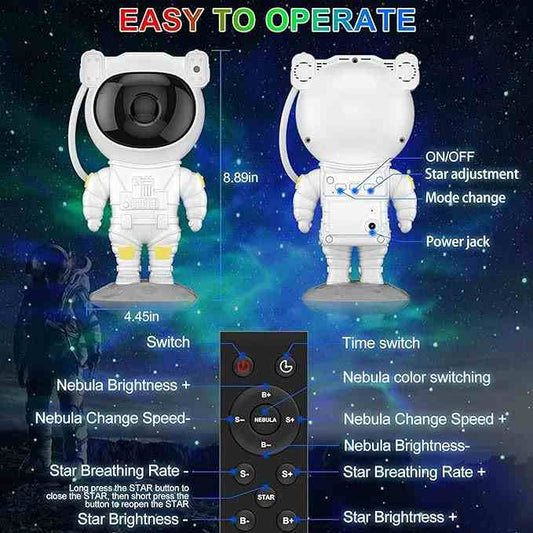 AstroGlow Pro Light Projector- with Remote Control and Timer for Adults & kids