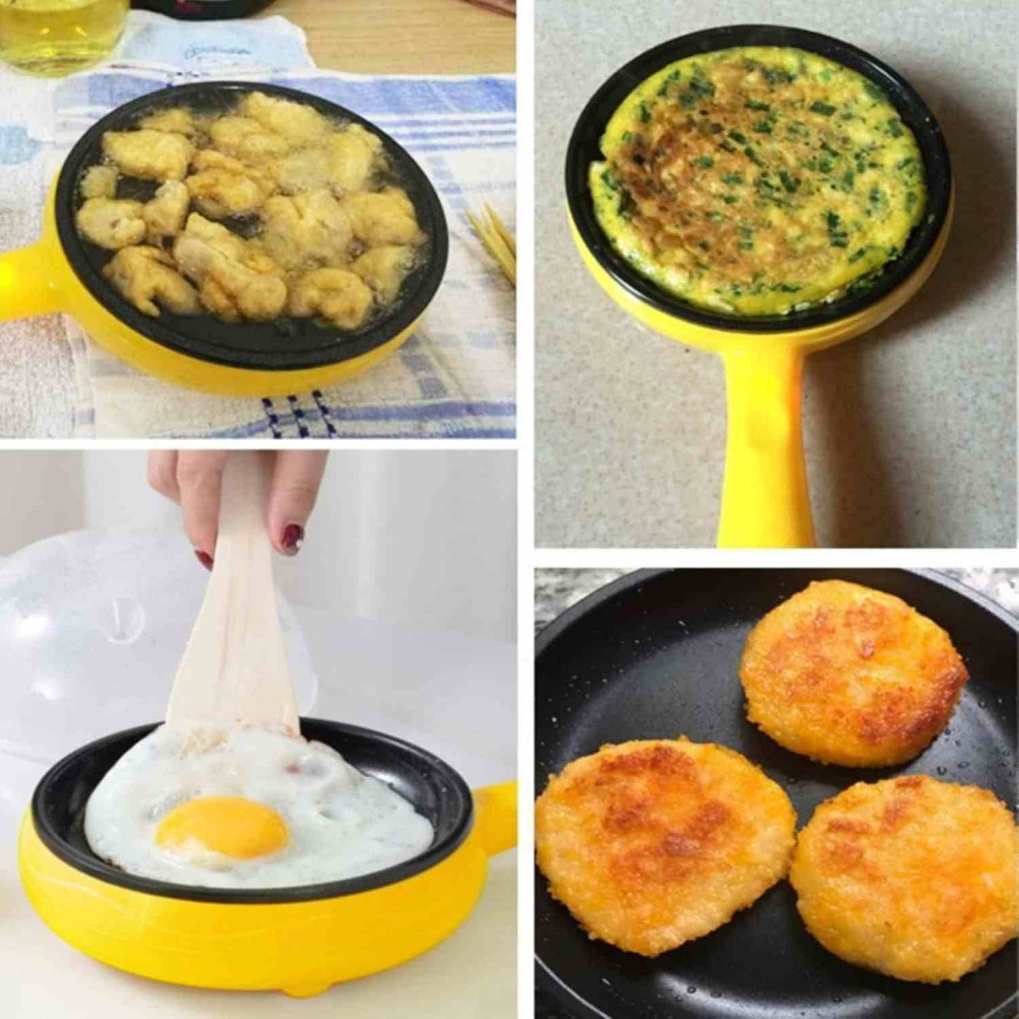 ChefEase™ Pro Mini Electric Pan- Fry, Grill & More
