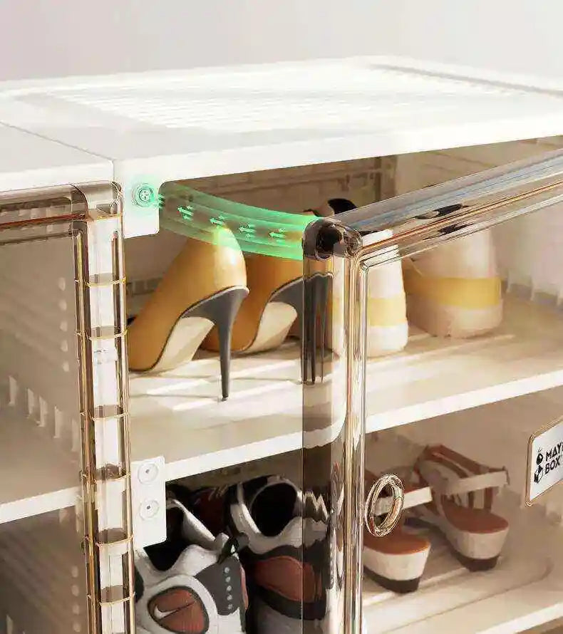 Step Vault™ Smart Foldable 4 Layer Shoe Rack