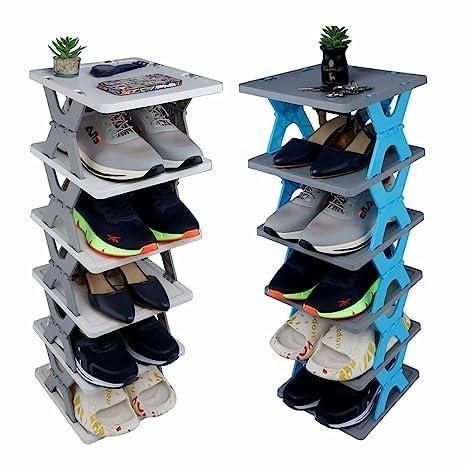 New- Step Vault™ Smart Foldable 4 Layer Shoe Rack**