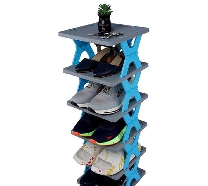 New- Step Vault™ Smart Foldable 4 Layer Shoe Rack**