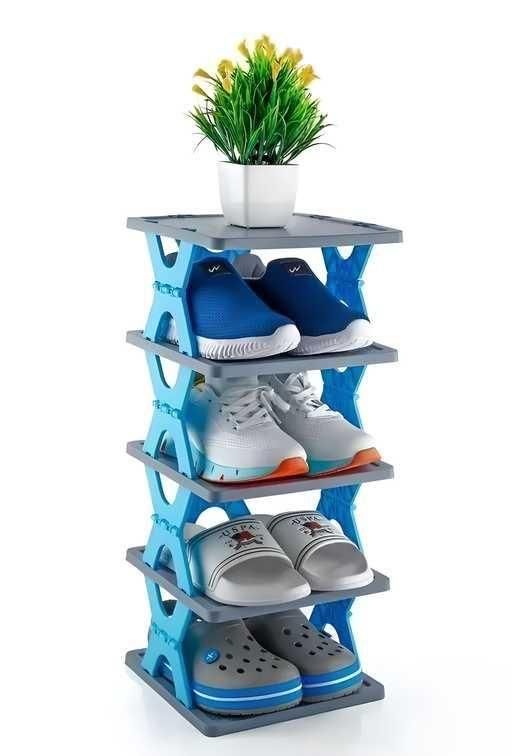 New- Step Vault™ Smart Foldable 4 Layer Shoe Rack**