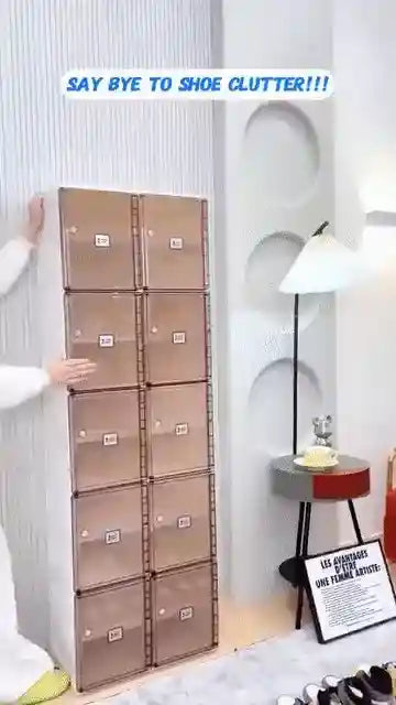 Step Vault™ Smart Foldable 4 Layer Shoe Rack