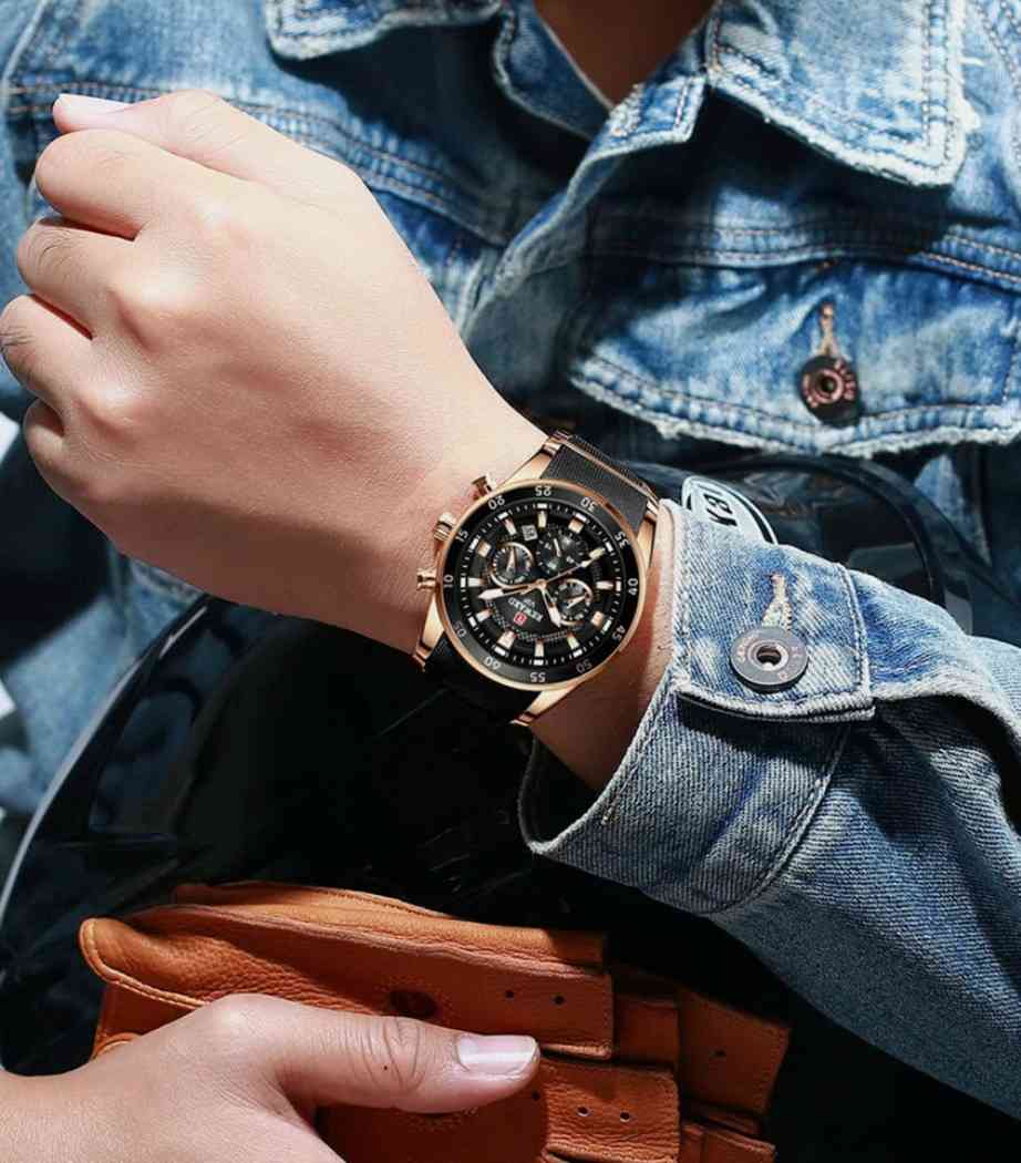 Reward Waterproof Sports Military Chronograph™ Pro Quartz WristWatch