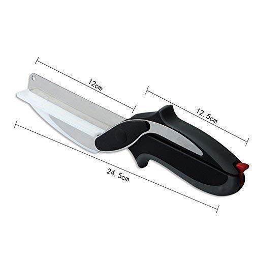 Clever Cutter - 2 in 1 Kitchen Knife / Cleaver Cutters - ELZYSTREET
