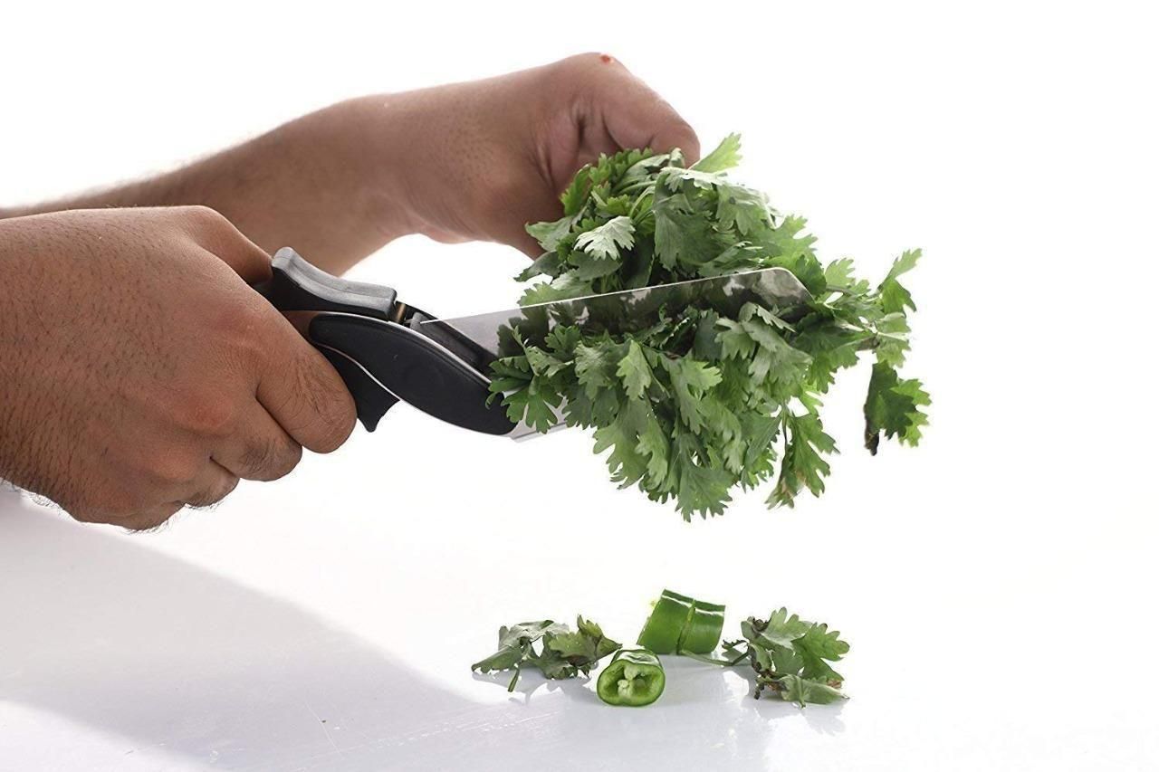 Clever Cutter - 2 in 1 Kitchen Knife / Cleaver Cutters - ELZYSTREET