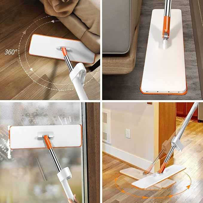 SwiftMop 360™ Pro with Dual-Action Cleaning Pads