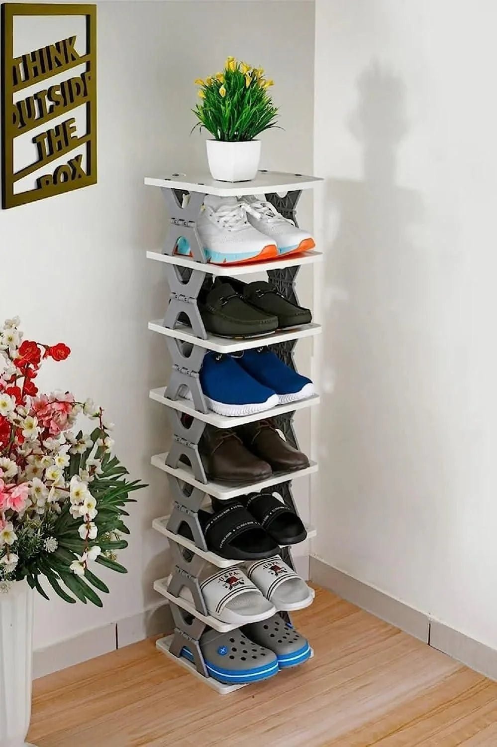 StepNStack 4 Layer Shoe Rack - ELZYSTREET