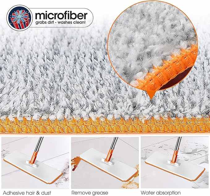 SwiftMop 360™ Pro with Dual - Action Cleaning Pads - ELZYSTREET
