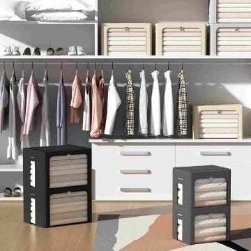 TidyTrove™ Premium Shirt & Garment Closet Organiser ( PACK OF 8 ) - ELZYSTREET