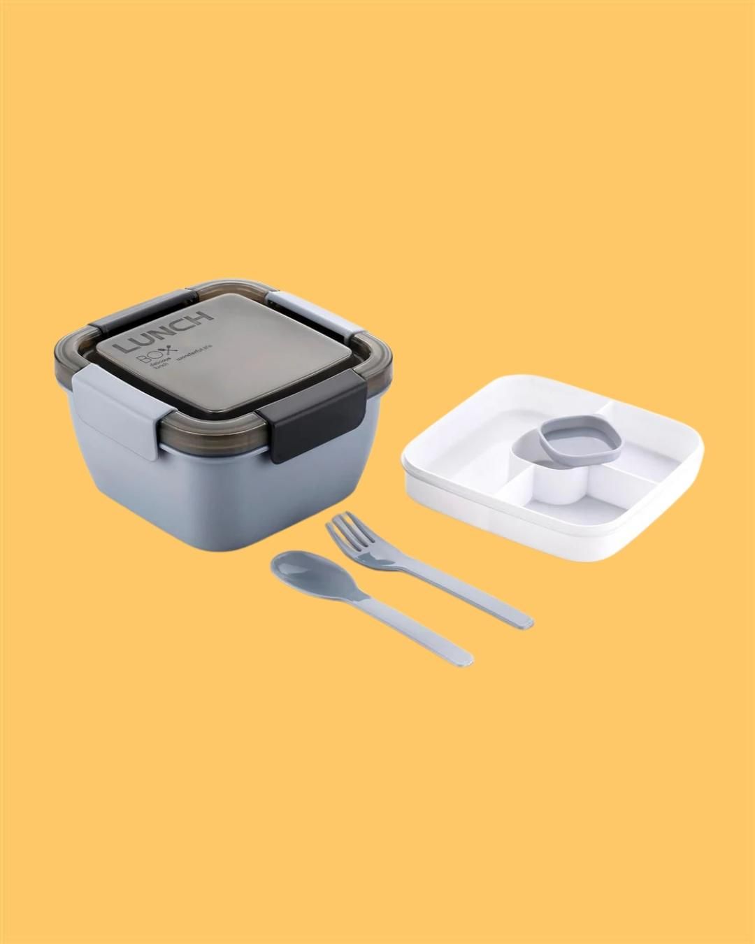Tight Modular Plastic Storage Container Lunch Box - ELZYSTREET